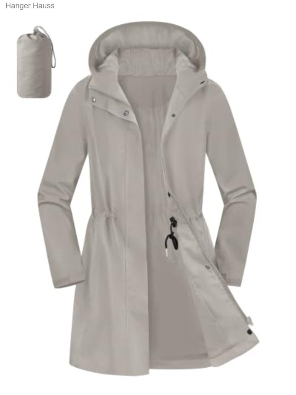 Women's Packable Waterproof Rain Jacket with Hood